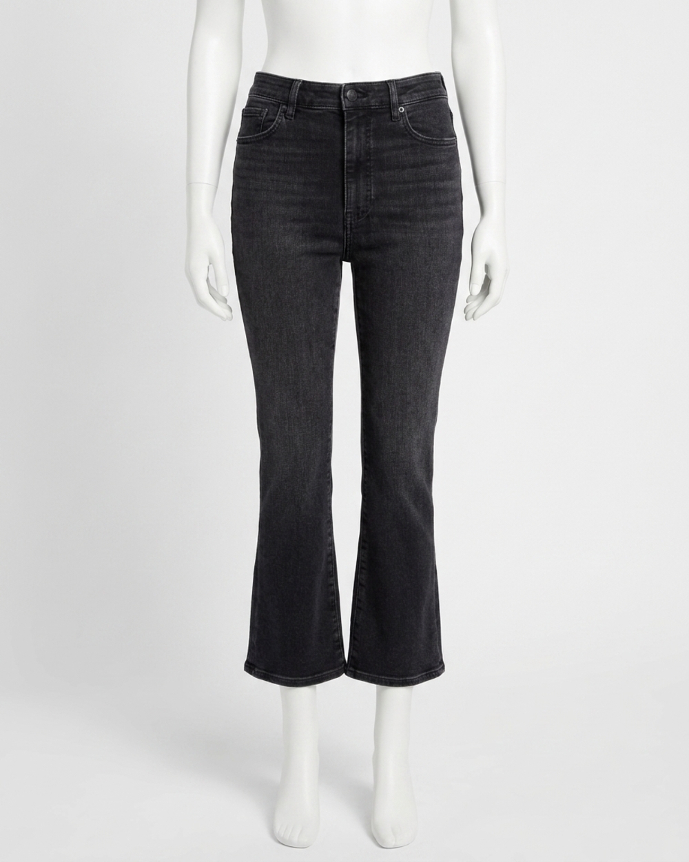NEW FRAME reboot crop high rise ankle jeans in starship - Picture 1 of 7